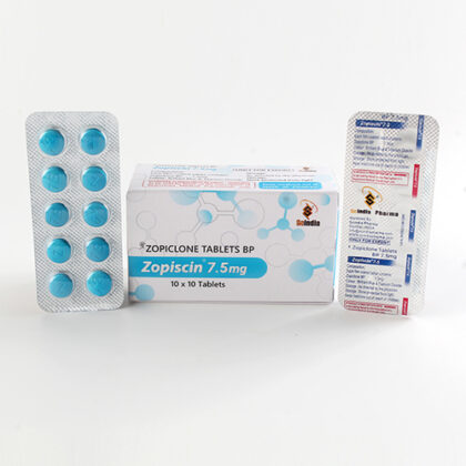 Zopiclone Zopiscin 7.5mg (Blue)